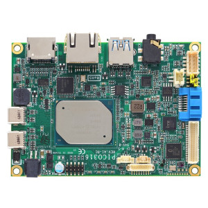 Axiomtek PICO317 Pico-ITX Motherboard, Intel Atom x5-E3940, LVDS, DP++, Single LAN, and Audio